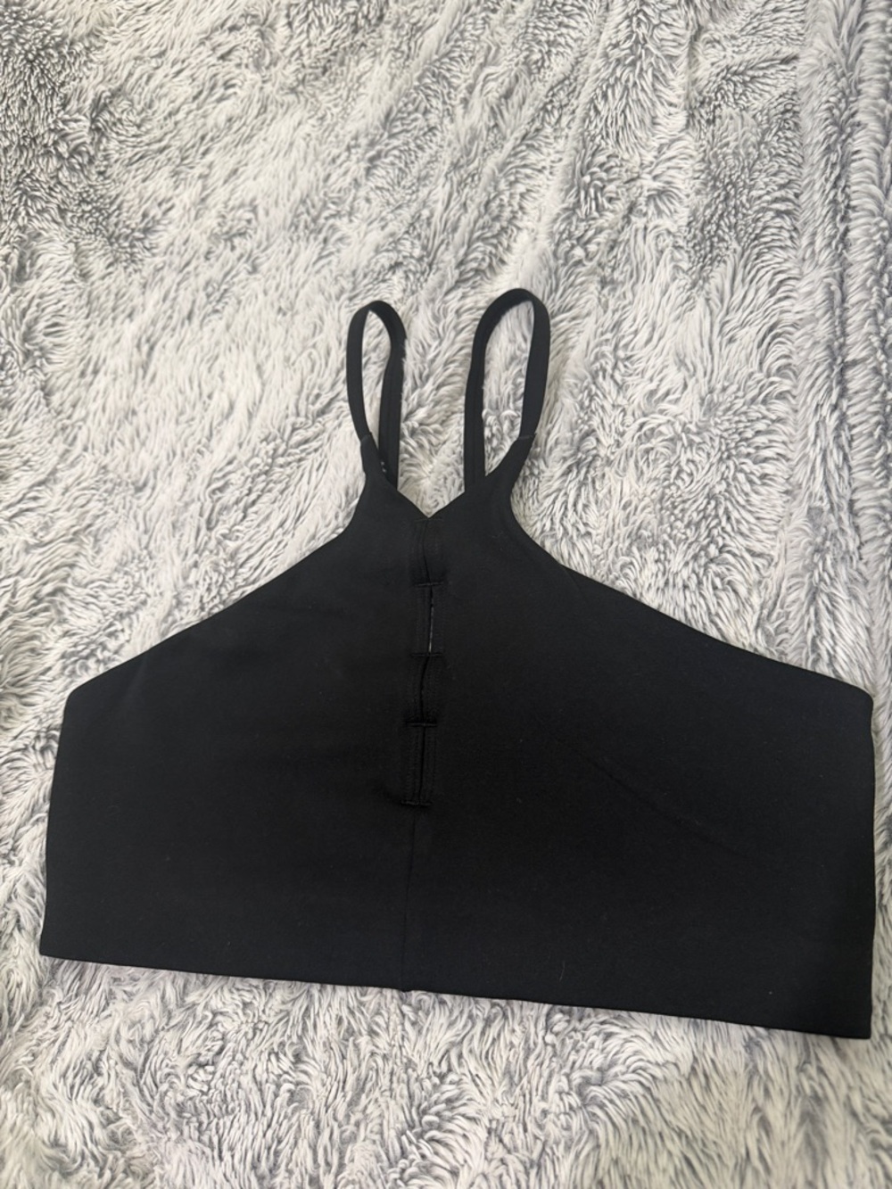Nike Black High-Neck Sports Bra